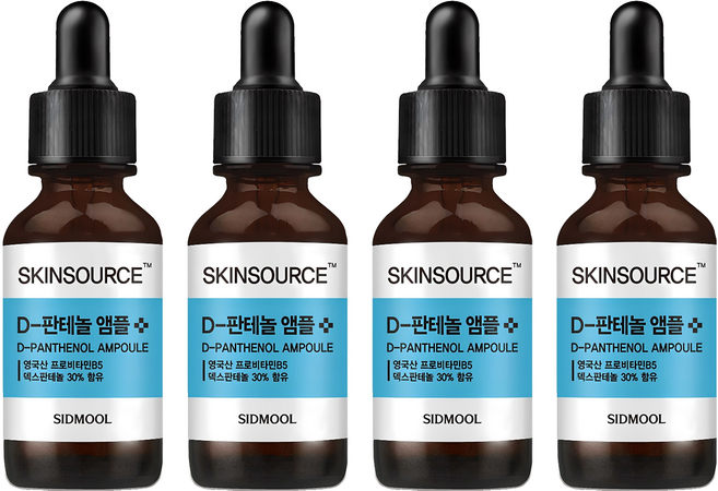 SIDMOOL SkinSource D-泛醇安瓶, 32ml, 4瓶