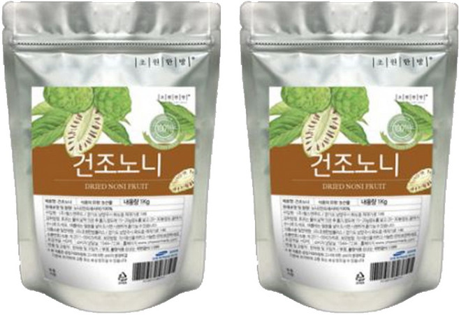 초원한방플러스 건조노니, 1kg, 2개