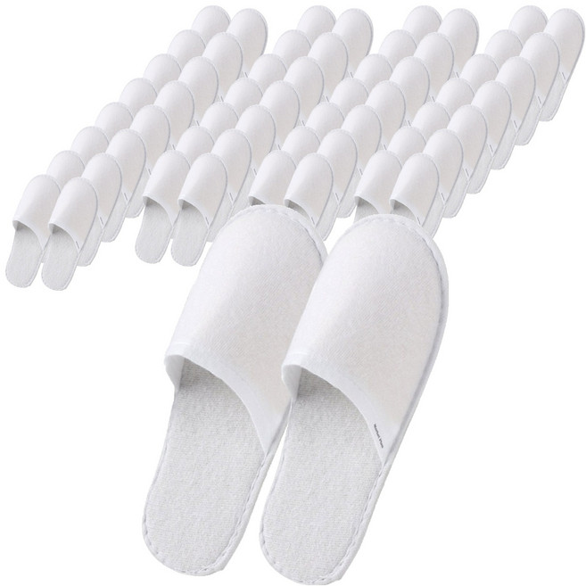 마켓플랜 호텔 기내용 일회용 실내화, 화이트, 90개