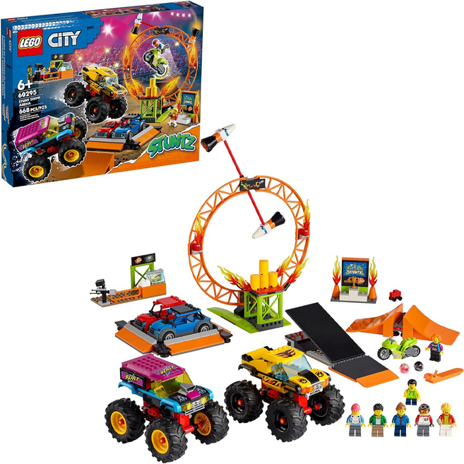 LEGO 樂高 城市系列 #60295, 特技表演競技場 多色, 1盒