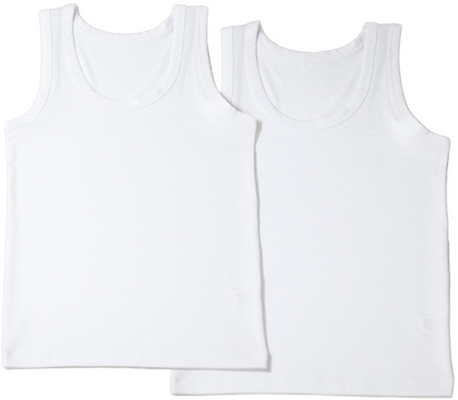 BASE ALPHA ESSENTIALS 男童款快乾輕量涼感背心 2件組