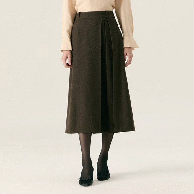 Roem 女款 RE 百褶裹身鬆緊帶裙 RMWH