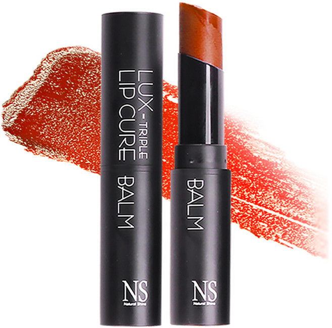 네츄럴샤인 럭스 트리플 립큐어 밤, 플로라, 5g, 1개