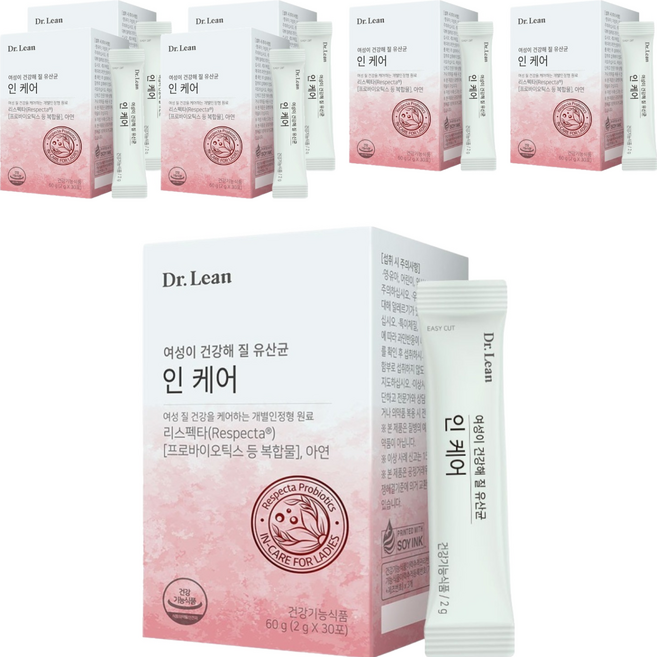 닥터린 인케어 유산균, 60g, 7개