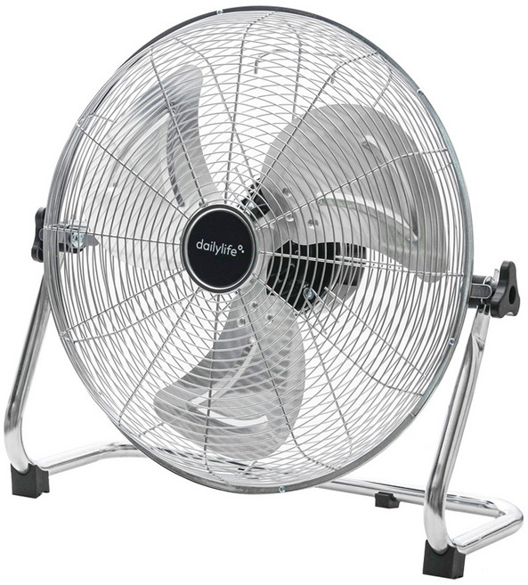 델라이프 다용도 메탈 박스 팬 선풍기 45cm, DF-B18, 실버