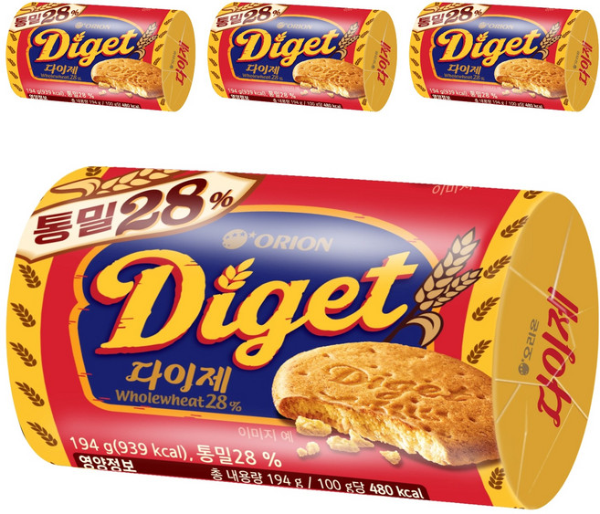 닥터유 다이제 오리지널, 194g, 4개