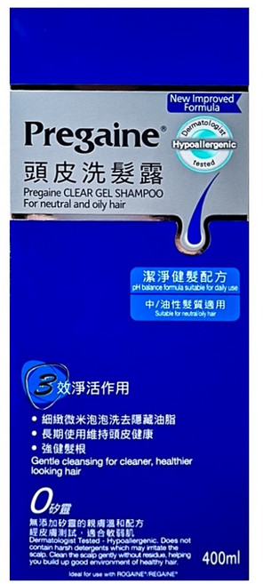 落建 頭皮洗髮露 潔淨健髮配方 中/油性髮質適用, 400ml, 1瓶