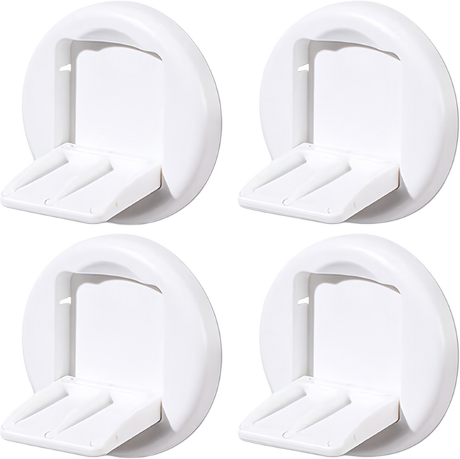 FaSoLa 移門門窗白色把手鎖, 2組