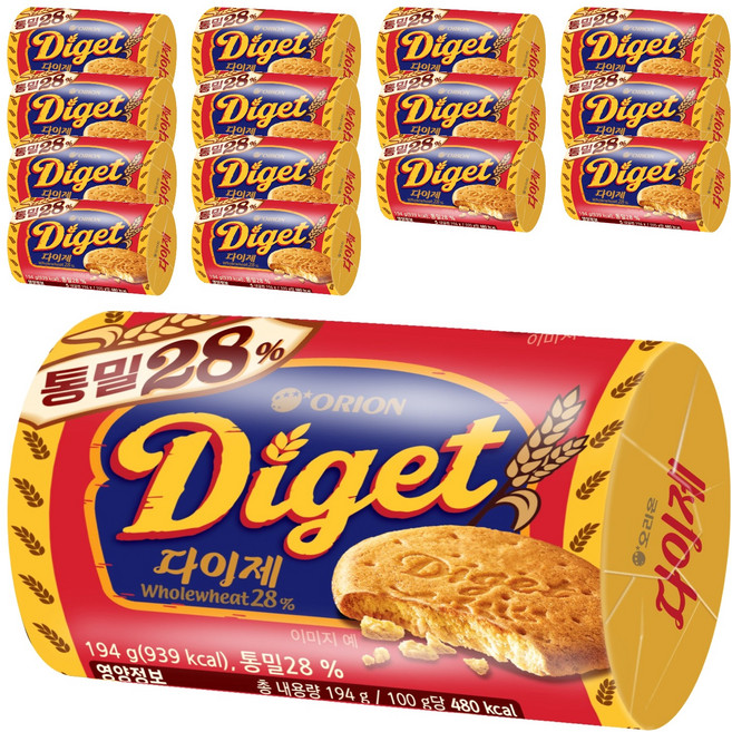 닥터유 다이제, 194g, 15개