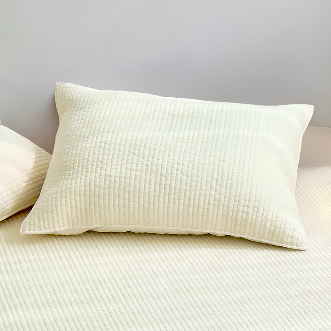 쁘리엘르 코튼캔디 아사 피그먼트 베개 커버