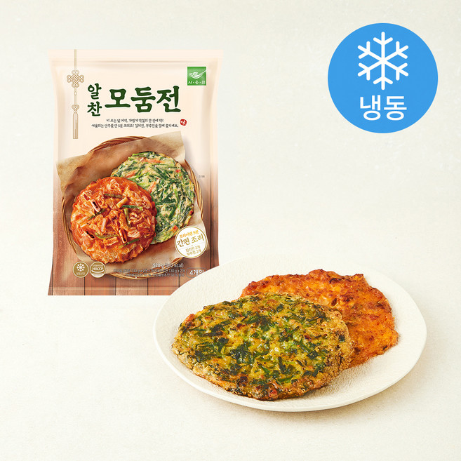 사옹원 알찬 모듬전 (냉동), 520g, 1개