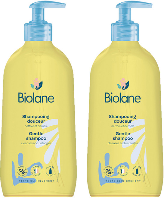 비올란 유아용 젠틀 샴푸, 2개, 350ml