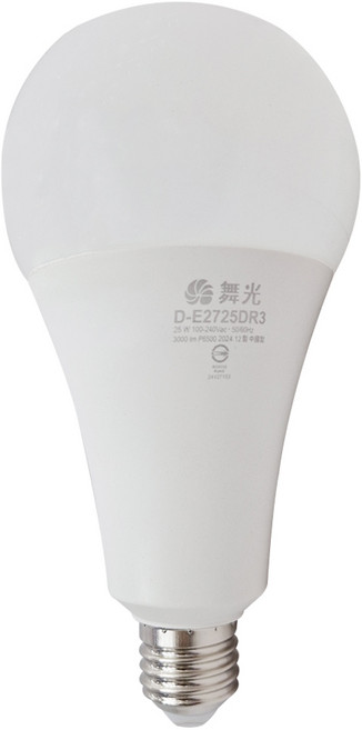 DANCELIGHT 舞光 LED全電壓燈泡 25W E27, 白光, 1個
