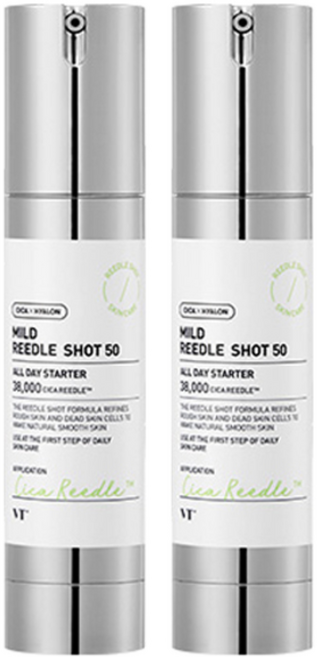 브이티코스메틱 마일드 리들샷 50 에센스, 50ml, 2개
