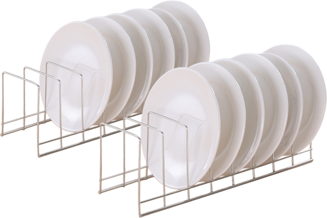 틸하우스 스테인리스 접시꽂이, 2개