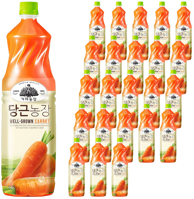 가야농장 당근농장, 1.5L, 24개