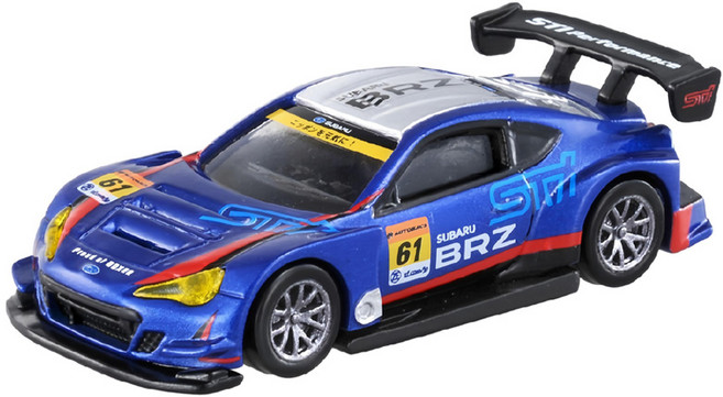 TOMICA TAKARA TOMY PRM18 速霸陸BRZ R&D跑車 1個, Blue