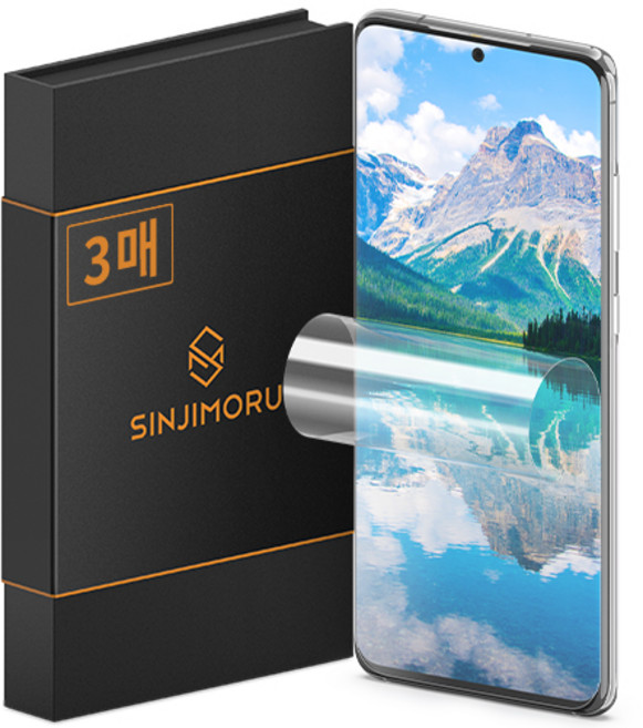 신지모루 하이브리드 쉴드 자가복원 TPU EPU 코팅 액정보호필름 3p, 1세트