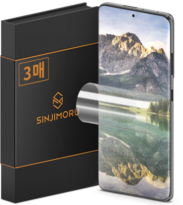 SINJIMORU TPU EPU手機螢幕保護貼 3入組, 1組