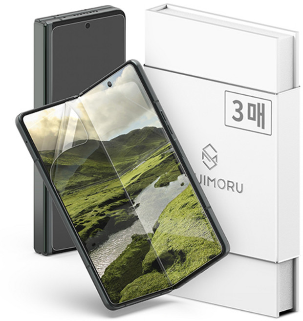 SINJIMORU TPU EPU手機螢幕保護貼 3入組, 1組