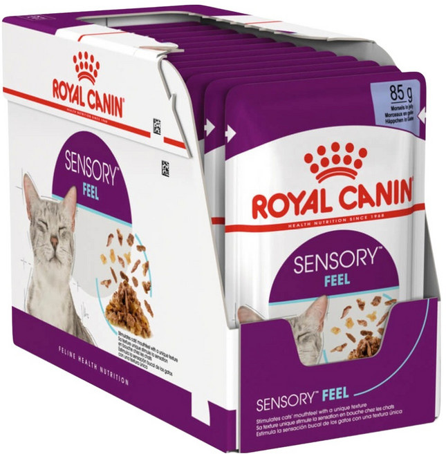 ROYAL CANIN 法國皇家 成貓 感官饗宴主食濕糧 SFW, 肉, 85g, 12包