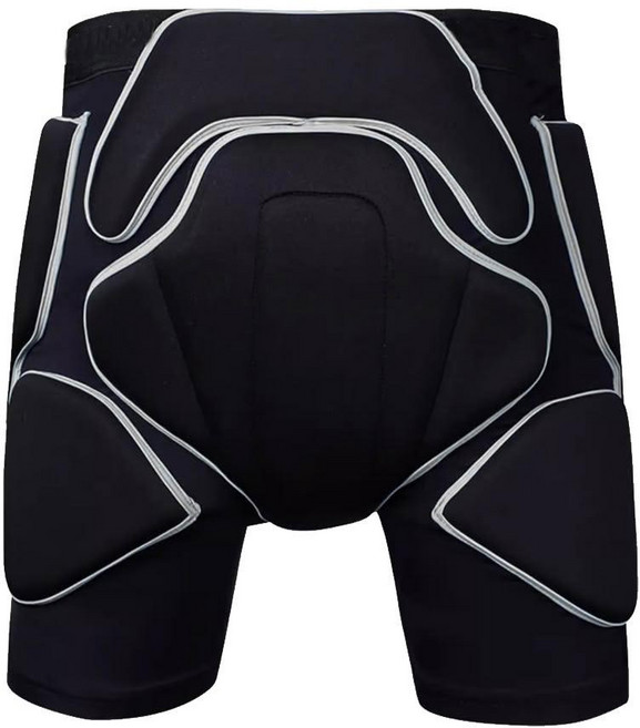 感恩使者 護臀保腰防撞褲 防摔護具 柔軟萊卡布 EVA材質 鬆緊帶 適用小孩 老年人, 1個