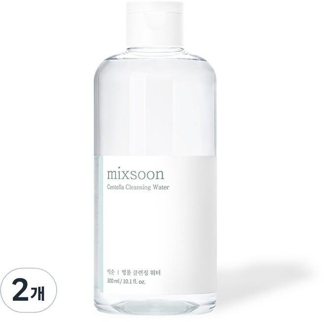 믹순 병풀 클렌징 워터, 300ml, 2개