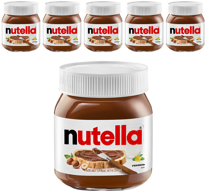 누텔라 스프레드, 370g, 6개