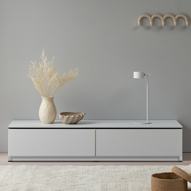 원퍼니쳐 카나리아 거실장, 화이트