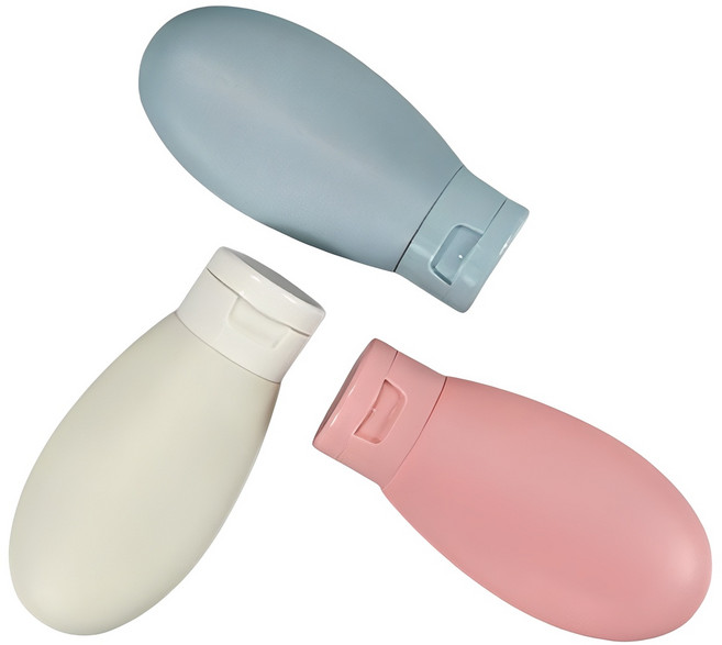 앞날창창 여행 휴대용 튜브형 공병 3종 60ml, 혼합색상, 1세트