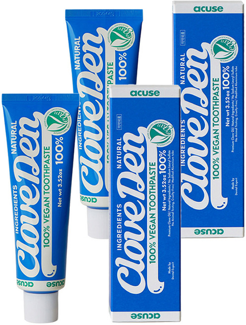 클로브덴 오리지널 비건 치약, 100g, 2개