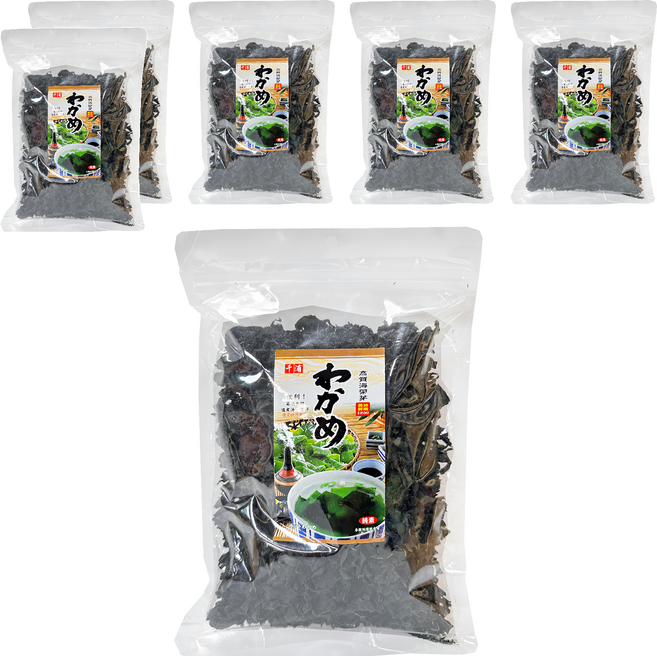 千浦 海帶芽 200g 搭配鮮美蔬菜, 6包