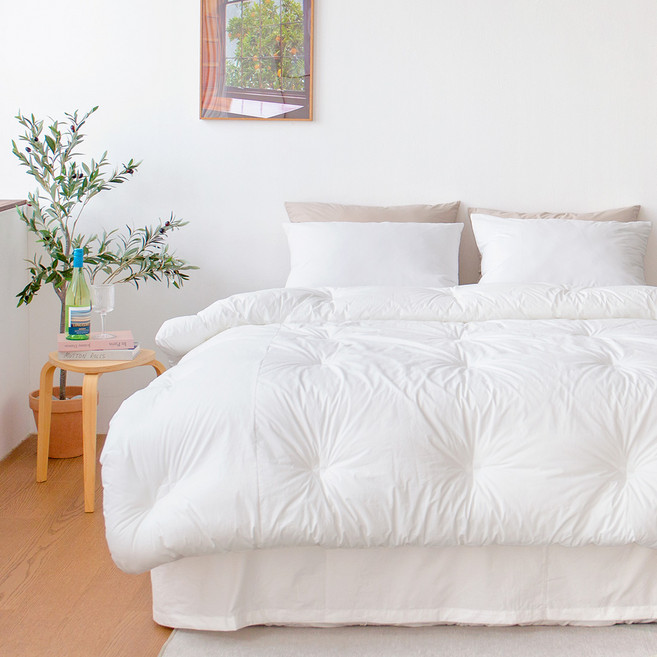 그래이불 국내 제조 하임 60수 고밀도 순면 워싱 차렵이불 세트