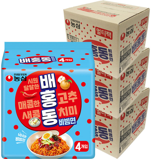 배홍동 비빔면 137g, 96개