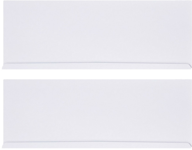 FaSoLa DIY 可伸縮任意拼接 伸縮抽屜隔板 FA-ZF-288A 長款 18.2~35 x 6cm 2個, 白