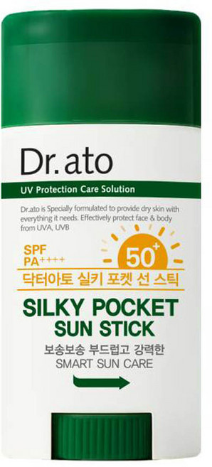 닥터아토 실키 포켓 선 스틱 SPF50+ PA++++, 17g, 1개