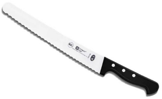 Atlantic Chef 六協 經典系列 寬麵包刀, 銀色 + 黑色, 1支