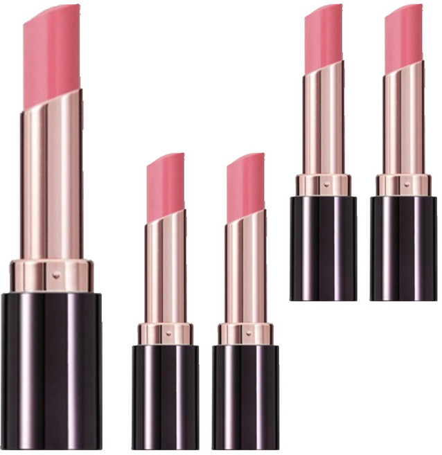 비디보브 립컷 샤인 루즈, 5개, PK101 허그 핑크