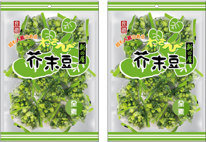 良澔 芥末豆 全素, 180g, 2袋