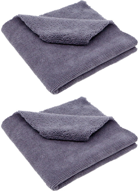 디크로닉 물왁스 버핑 타월 40 x 40 cm, 2개, 그레이