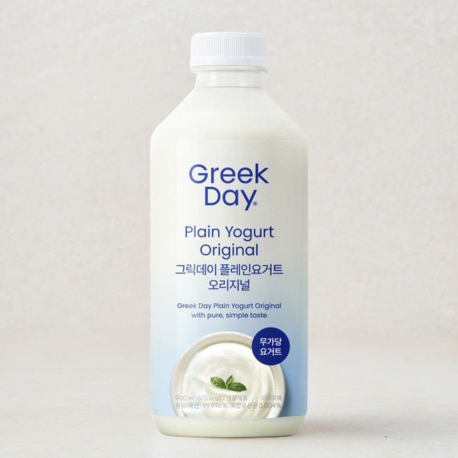 그릭데이 플레인요거트 오리지널, 900ml, 1개