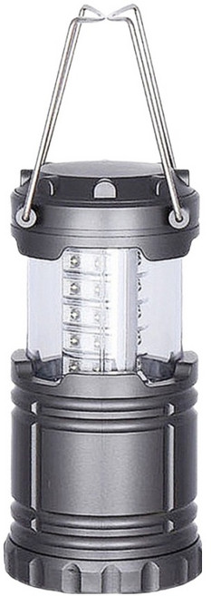 AHOYE 伸縮手提式LED露營燈, 1個, 銀色