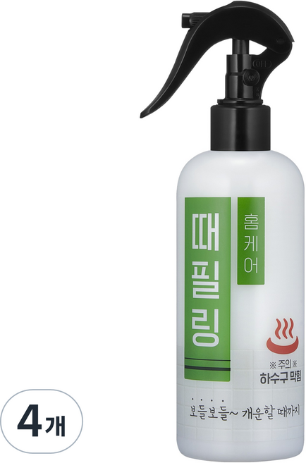 꽃을든남자 때 필링 개운할때까지 바디스크럽, 300ml, 4개