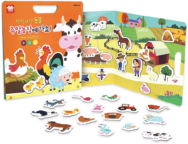 아리아띠 착착 자석놀이, 주말농장에 가요, 1개