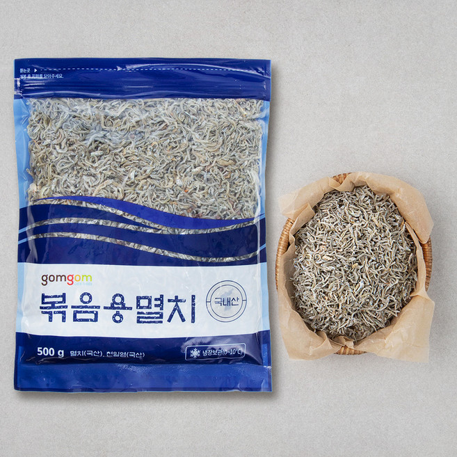 곰곰 볶음용멸치, 500g, 1개