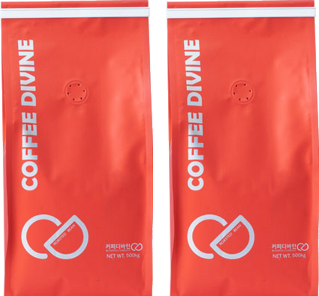 커피디바인 자메이카 블루마운틴 블렌드 원두커피, 모카포트, 500g, 2개