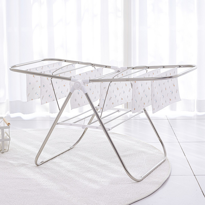 흥화신바람 국내생산 빨래건조대, 흰색