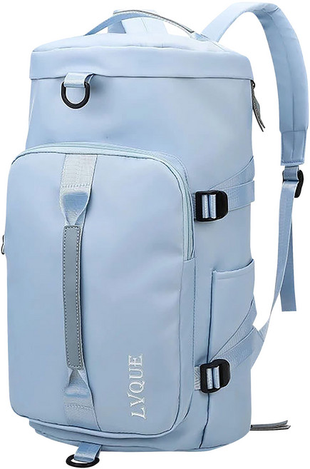 多功能兩用運動旅行包, 亮藍色, 1個