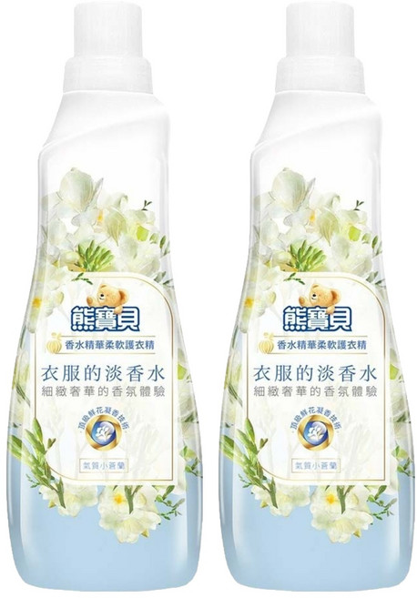Snuggle 熊寶貝 香水精華柔軟護衣精 氣質小蒼蘭, 700ml, 2瓶
