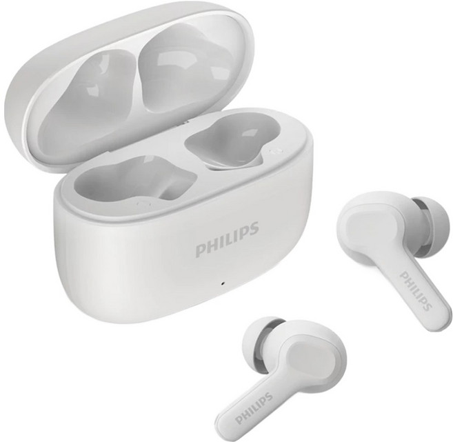 PHILIPS 飛利浦 真無線藍芽耳機, TAT1109WT, 白色